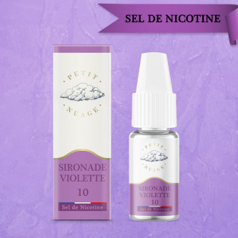 Sironade Violette - Salt 10ml - Petit Nuage (5 pièces)