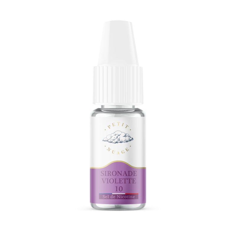 Sironade Violette - Salt 10ml - Petit Nuage (5 pièces) Sironade Violette - Salt 10ml - Petit Nuage (5 pièces)