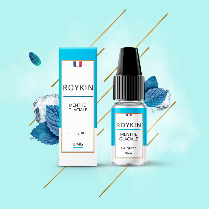 Menthe Glaciale 10ml - Roykin (5 pièces)