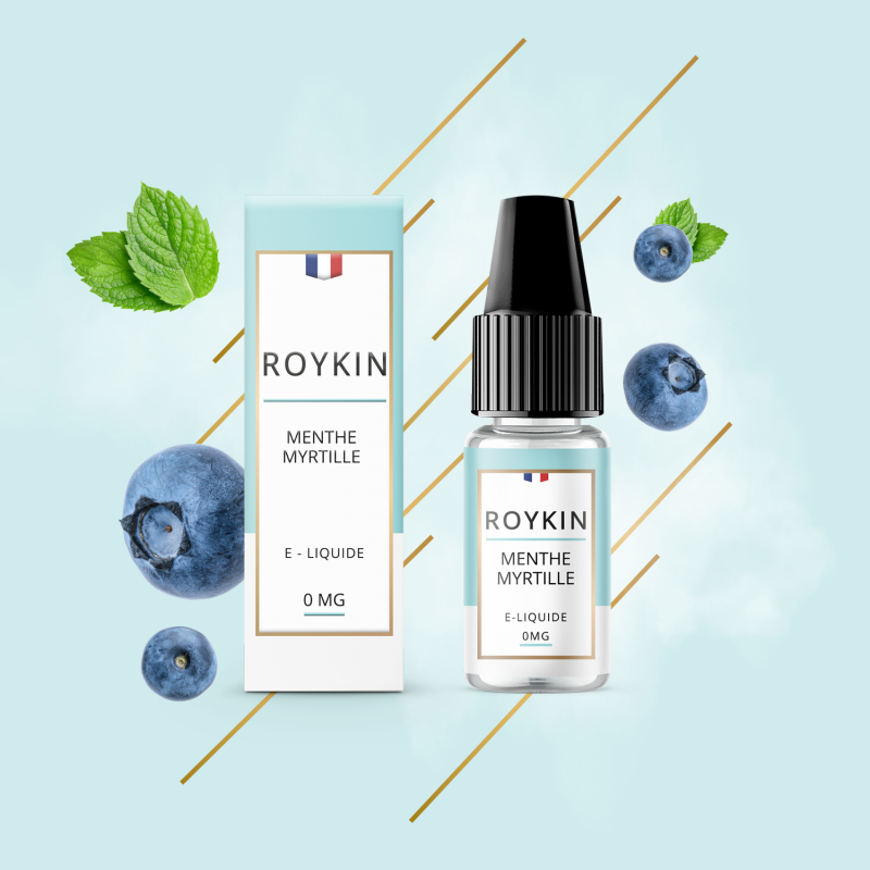 Menthe Myrtille 10ml - Roykin (5 pièces)