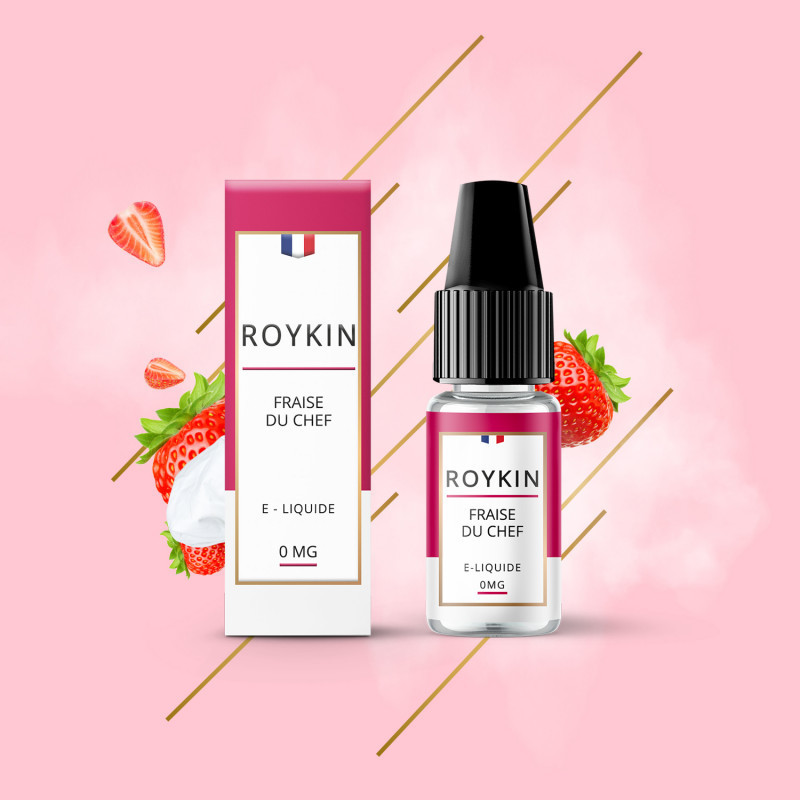 Fraise du Chef 10ml - Roykin (5 pièces)