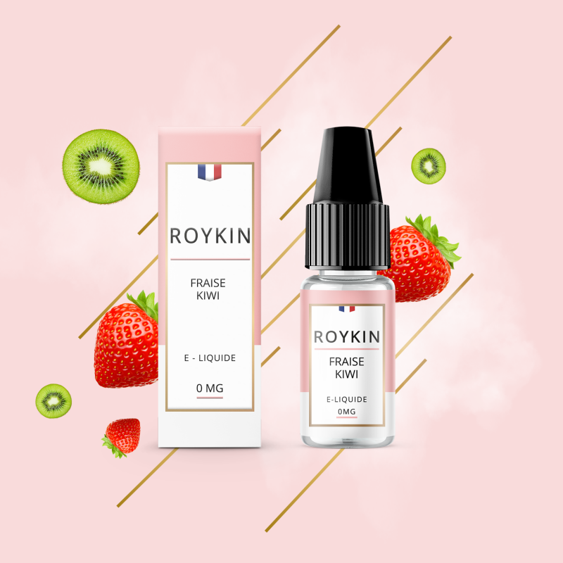 Fraise Kiwi 10ml - Roykin (5 pièces)