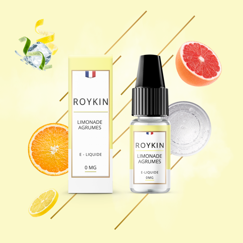 Limonade Agrumes 10ml - Roykin (5 pièces)