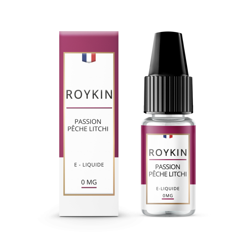 Passion Pêche Litchi 10ml - Roykin (5 pièces)