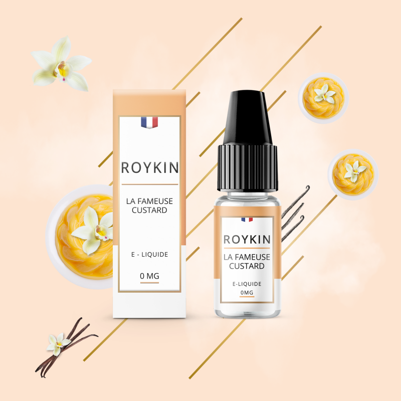 La Fameuse Custard 10ml - Roykin (5 pièces)