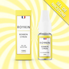 Bonbon Citron - Salt 10ml - Roykin (5 pièces)