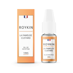 La Fameuse Custard - Salt 10ml - Roykin (5 pièces)