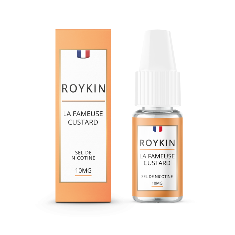 La Fameuse Custard - Salt 10ml - Roykin (5 pièces)