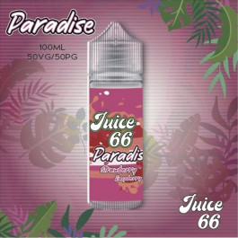 Strawberry Raspberry Peach 100ml Paradise - Juice 66