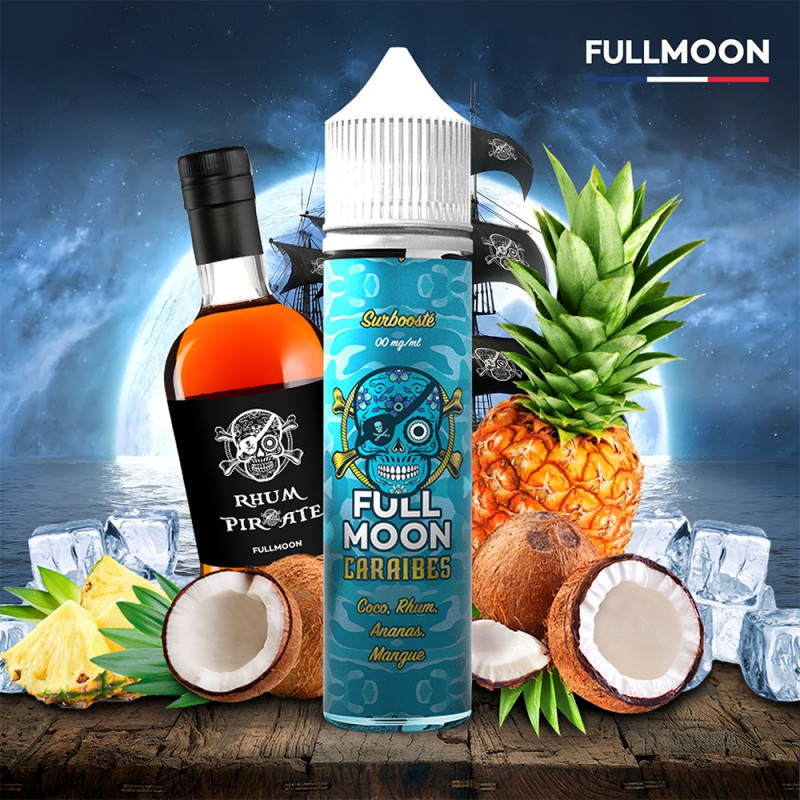 Caraibes 50ml Pirates - Full Moon