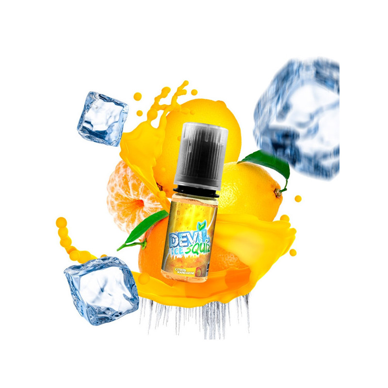 Citron Mandarine Ice 10ml Devil Squiz Ice - AVAP (10 pièces)