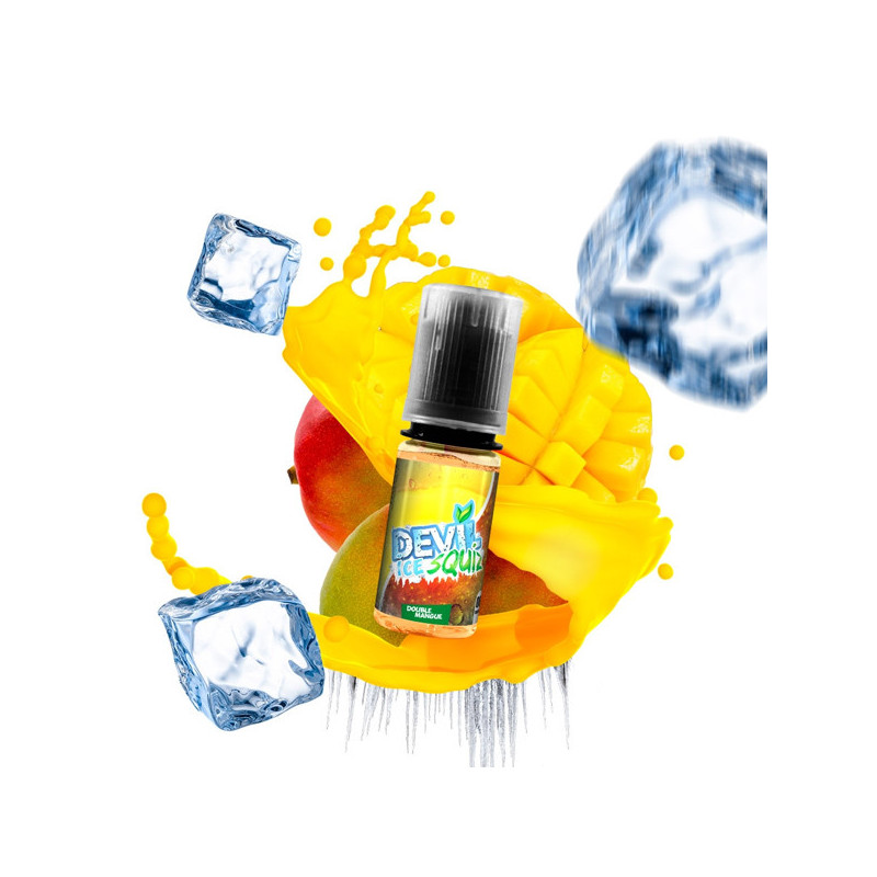 Double Mangue Ice 10ml Devil Squiz - AVAP (10 pièces)