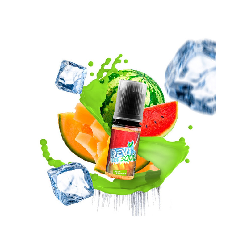 Melon Pastèque Ice 10ml Devil Squiz Ice - AVAP (10 pièces)