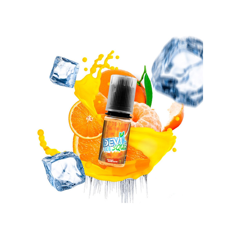 Orange Mandarine Ice 10ml Devil Squiz Ice - AVAP (10 pièces)