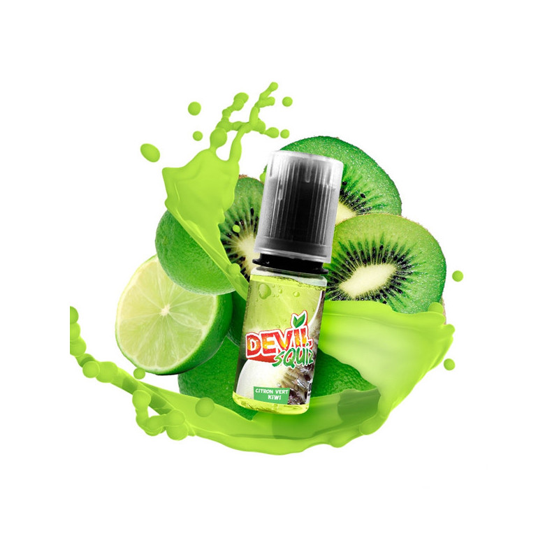 Citron Vert Kiwi 10ml Devil Squiz - AVAP (10 pièces)