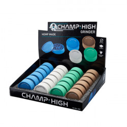 Grinder Plastique 42mm - Champ High (boite de 9) Grinder Plastique 42mm - Champ High (boite de 9)