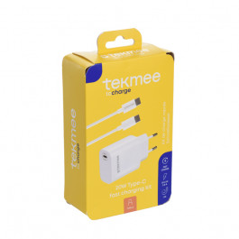 Pack Adaptateur Secteur 3A + Câble USB-C - Tekmee