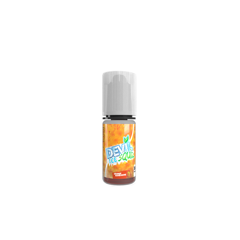 Orange Mandarine Ice 10ml Devil Squiz Ice - AVAP (10 pièces)