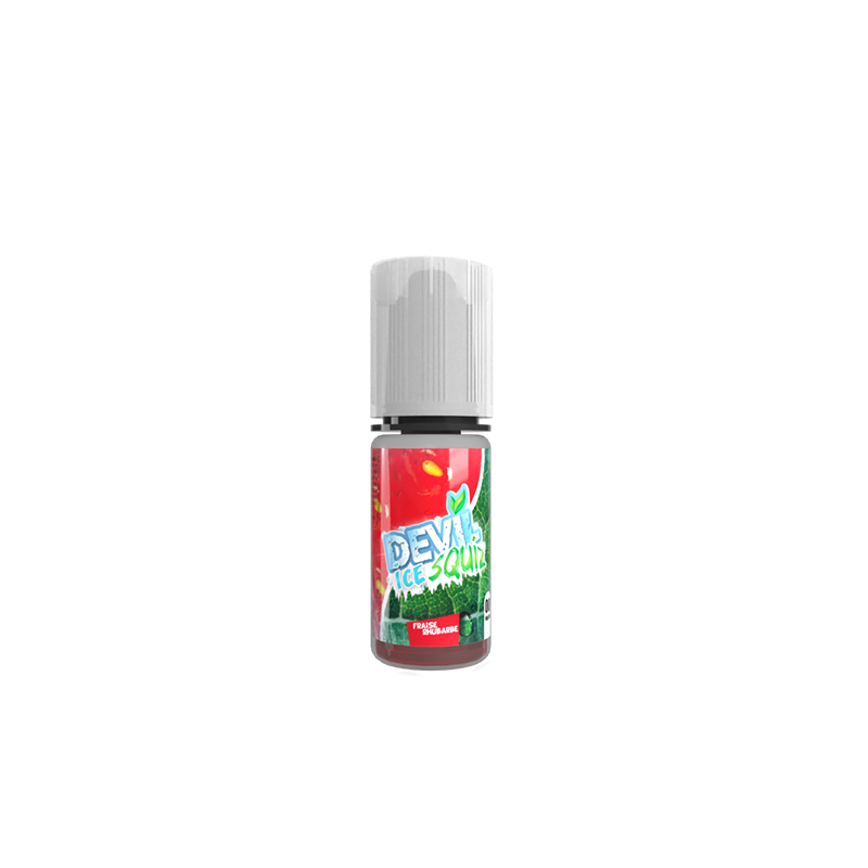 Fraise Rhubarbe Ice 10ml Devil Squiz - AVAP (10 pièces)