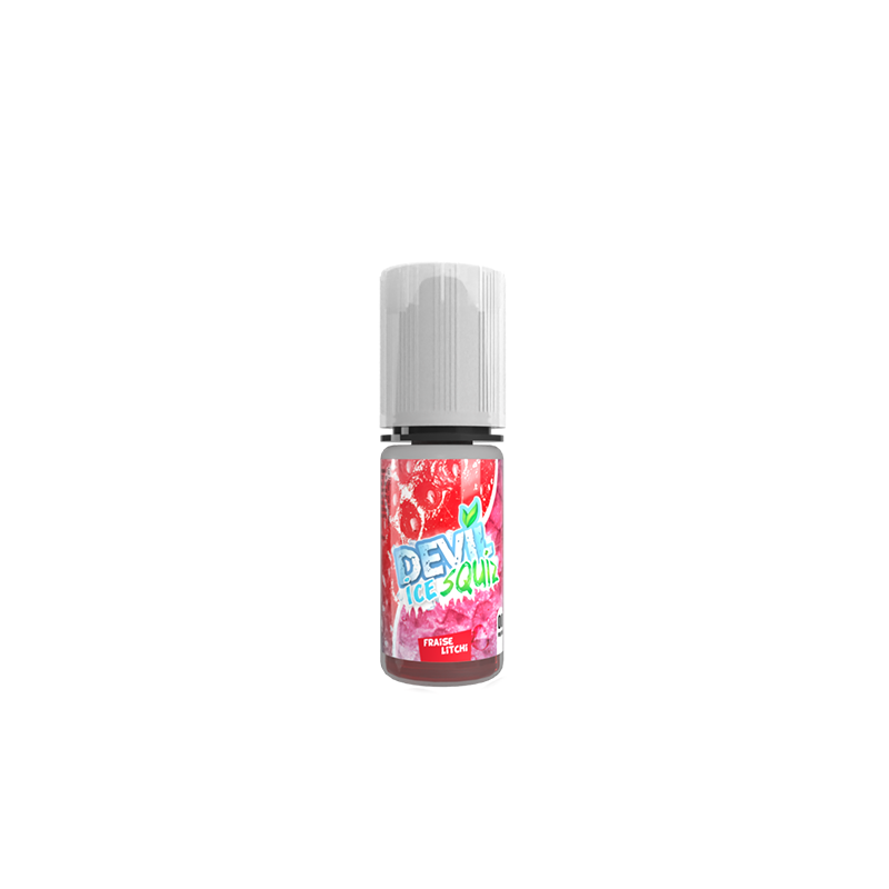 Fraise Litchi Ice 10ml Devil Squiz Ice - AVAP (10 pièces) Fraise Litchi Ice 10ml Devil Squiz Ice - AVAP (10 pièces)