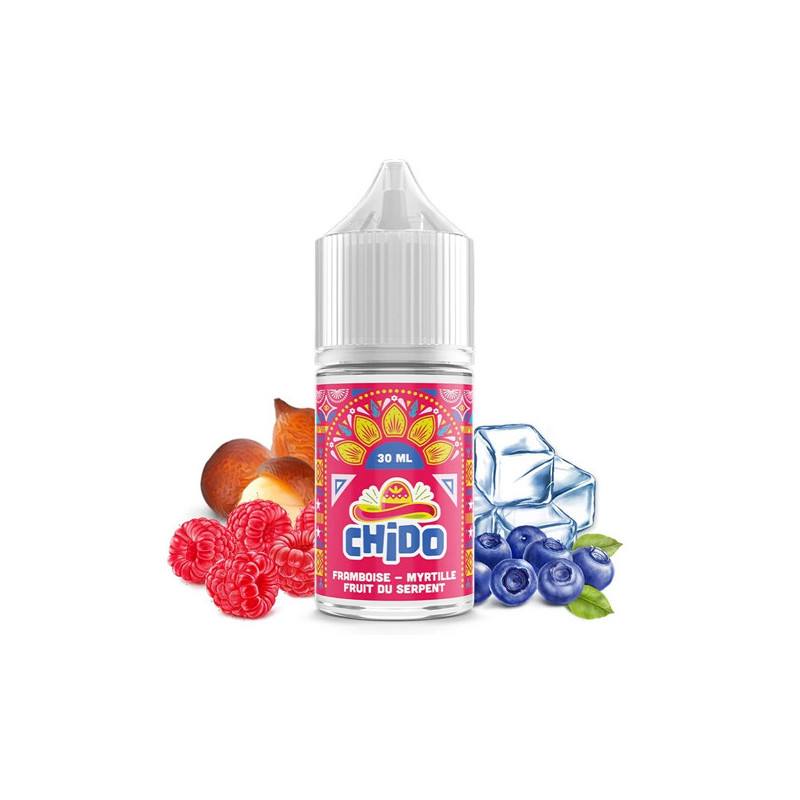 Concentré Framboise Myrtille Fruit du Serpent 30ml - Chido (5 pièces)