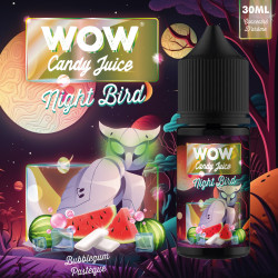 Concentré Night Bird 30ml WOW Candy Juice - Made in Vape (5 pièces) Concentré Night Bird 30ml WOW Candy Juice - Made in Vape (5 pièces)