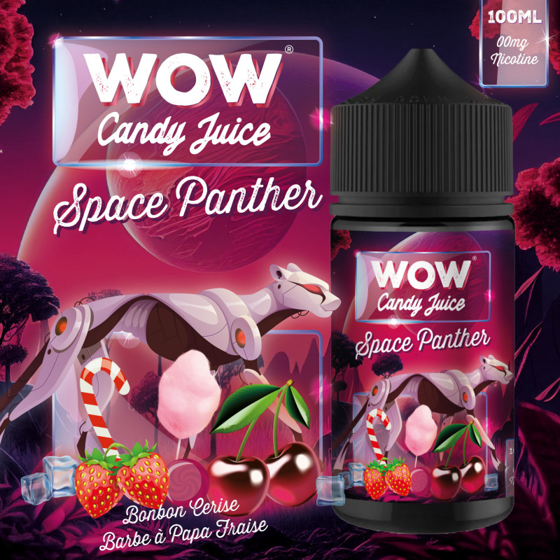 Space Panther 100ml WOW Candy Juice - Made in Vape