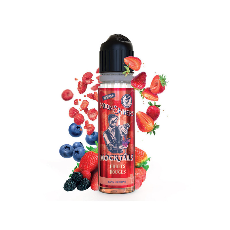 Fruits Rouges 50ml Moonshiners Mocktails - Le French Liquide