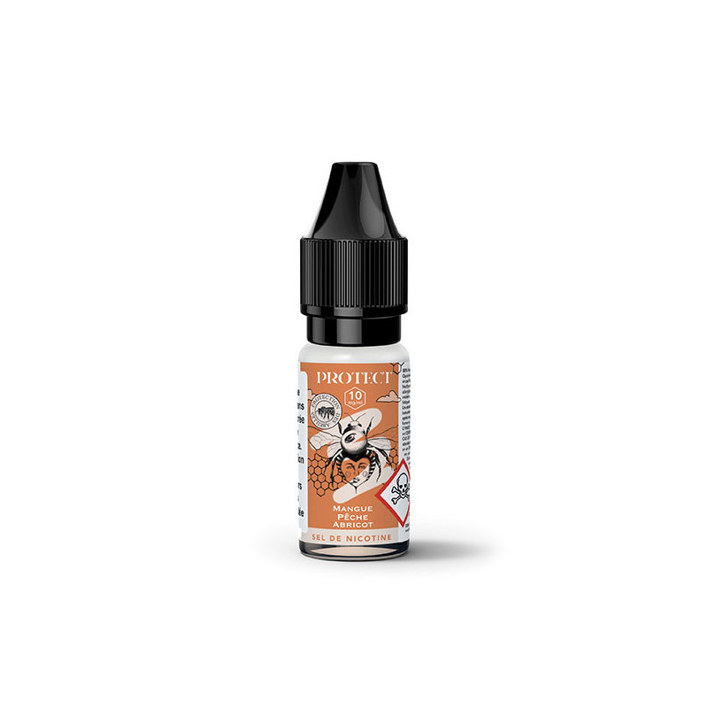 Mangue Pêche Abricot Salt 10ml Protect (10 pièces) Mangue Pêche Abricot Salt 10ml Protect (10 pièces)
