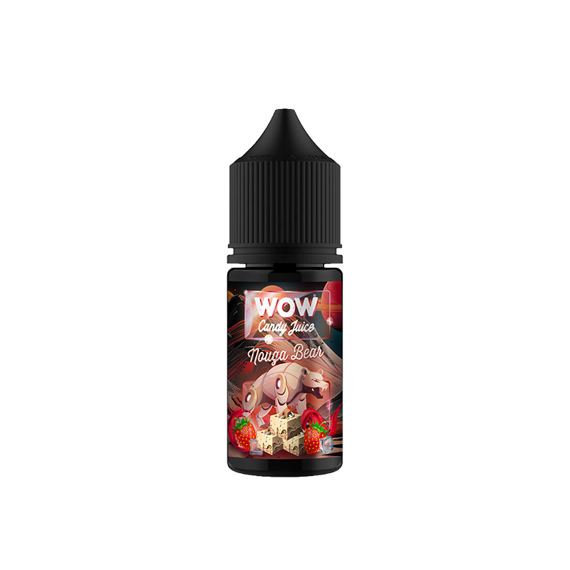 Concentré Nouga Bear 30ml WOW Candy Juice - Made in Vape (5 pièces)