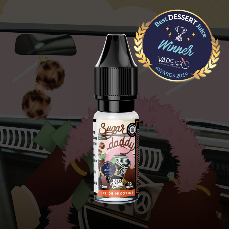 Sugar Daddy Salt 10ml - Big Papa (10 pièces)