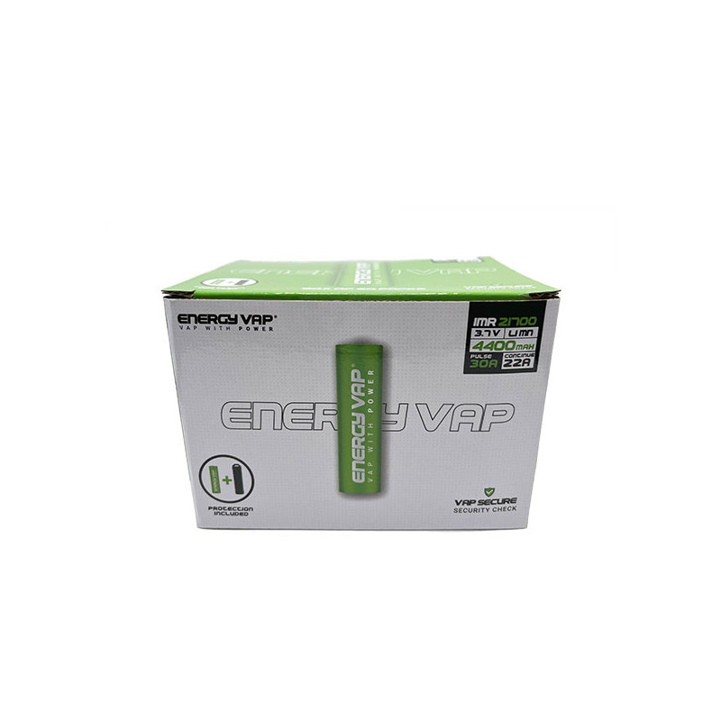 Accu Energy Vap 21700 4400 mAh VERT 30A (unité)