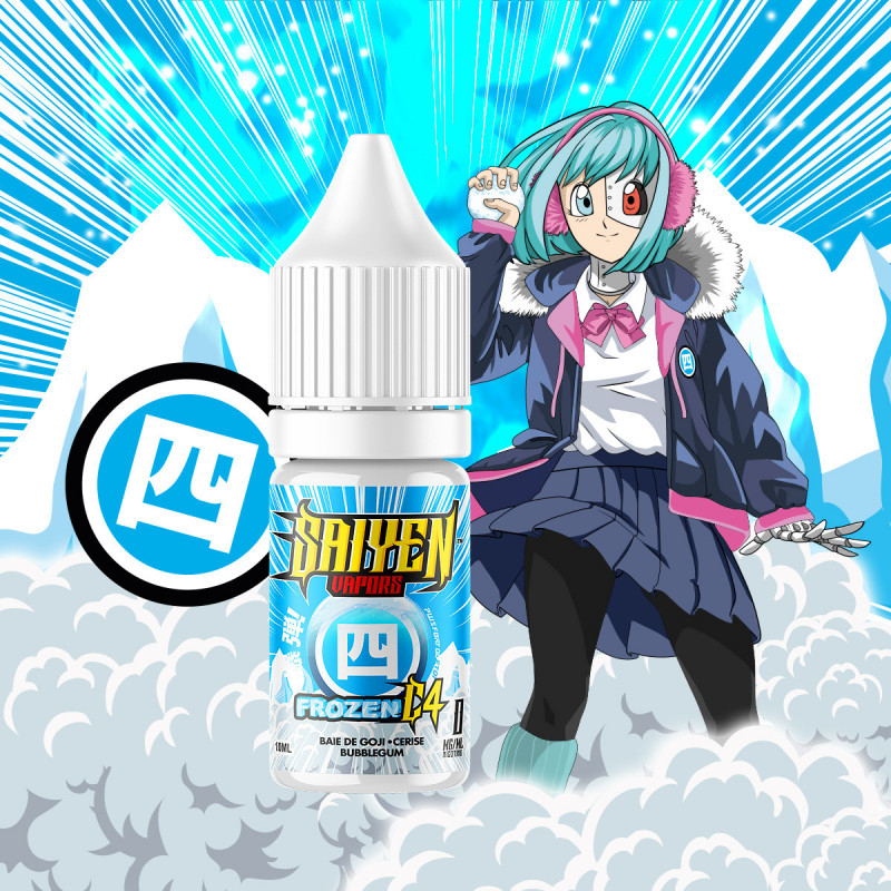 Frozen C4 10ml Saiyen Vapors - Swoke (10 pièces)