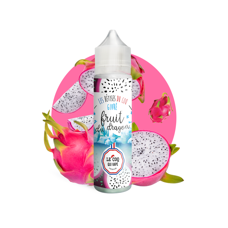 Fruit du Dragon 50ml Les Bêtises du Coq Givré - Le Coq qui Vape