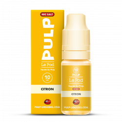Citron 10ml Le Pod Liquide - Pulp (10 pièces) Citron 10ml Le Pod Liquide - Pulp (10 pièces)