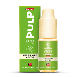 Citron Vert Menthe 10ml Le Pod Liquide - Pulp (10 pièces) Citron Vert Menthe 10ml Le Pod Liquide - Pulp (10 pièces)