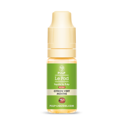 Citron Vert Menthe 10ml Le Pod Liquide - Pulp (10 pièces) Citron Vert Menthe 10ml Le Pod Liquide - Pulp (10 pièces)