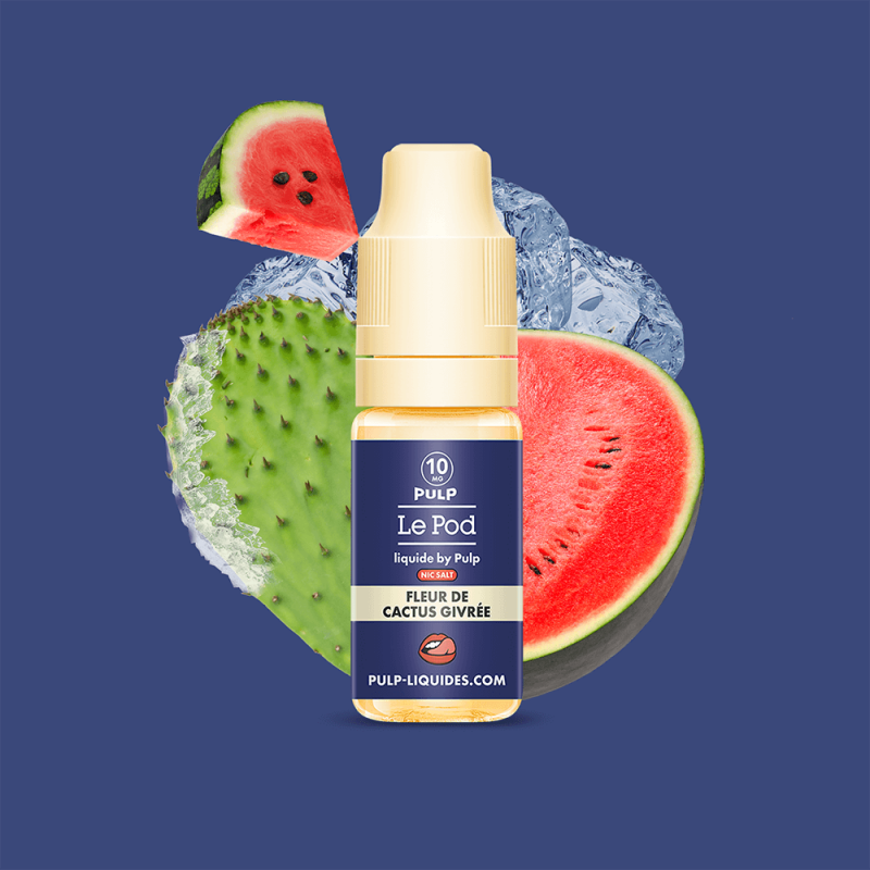 Fleur de Cactus Givrée 10ml Le Pod Liquide - Pulp (10 pièces)