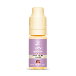Pêche Melon Glacés 10ml Le Pod Liquide - Pulp (10 pièces)