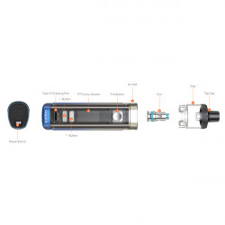 Kit Pod Veynom LX 3200mAh - Aspire Kit Pod Veynom LX 3200mAh - Aspire