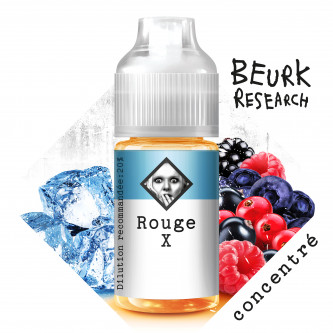 Concentré Rouge X 30ml - Beurk Research (5 pièces)