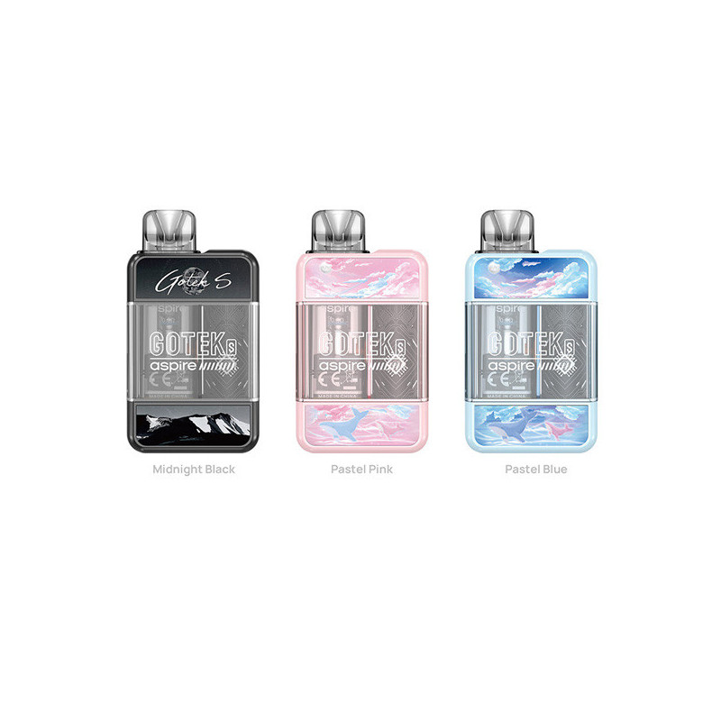 Kit Pod Gotek S 650mAh - Aspire (new colors)