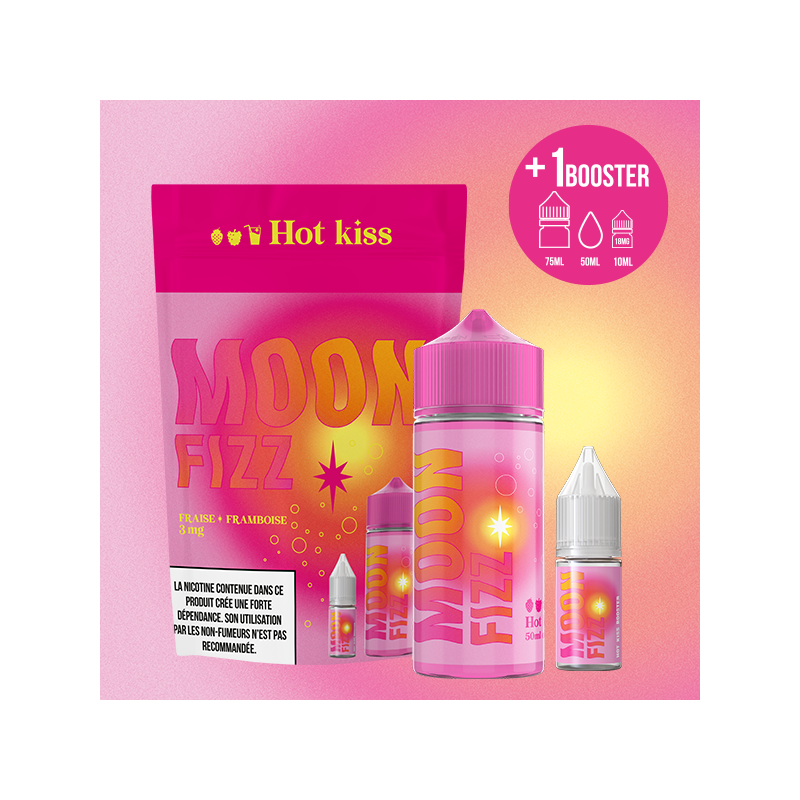 Pack Hot Kiss 50ml Moon Fizz - Secret's LAb