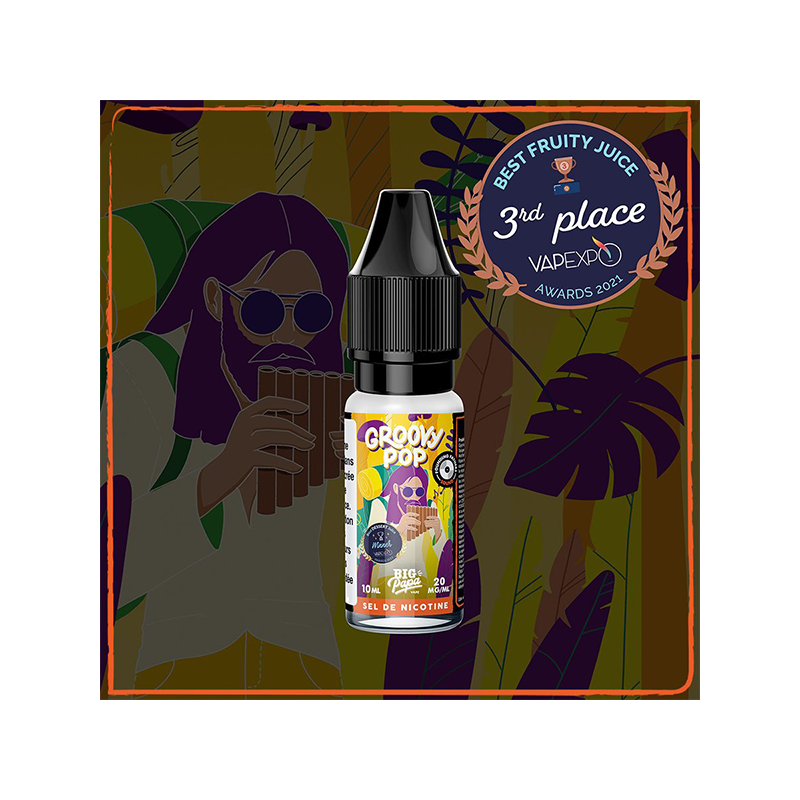 Groovy Pop 10ml Big Papa Salt