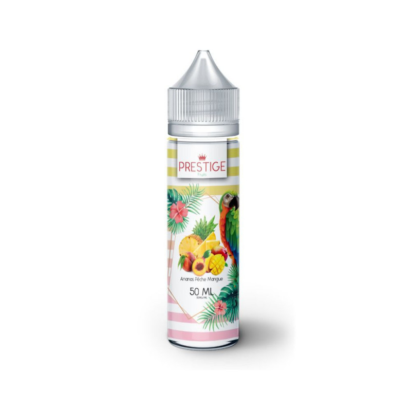 Ananas Pêche Mangue 50ml - Prestige Fruits Ananas Pêche Mangue 50ml - Prestige Fruits