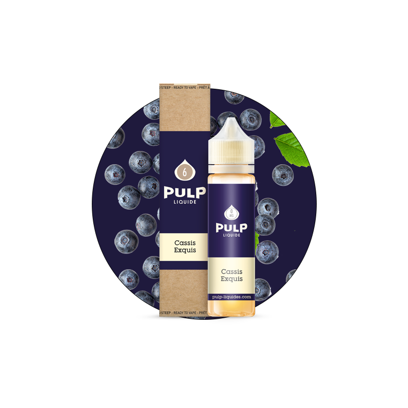 Pack Cassis Exquis 60ml by Pulp