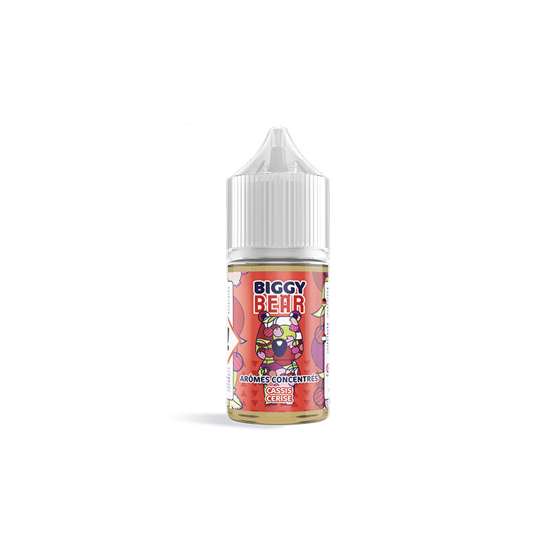 Concentré Cassis Cerise 30ml - Biggy Bear (5 pièces) Concentré Cassis Cerise 30ml - Biggy Bear (5 pièces)