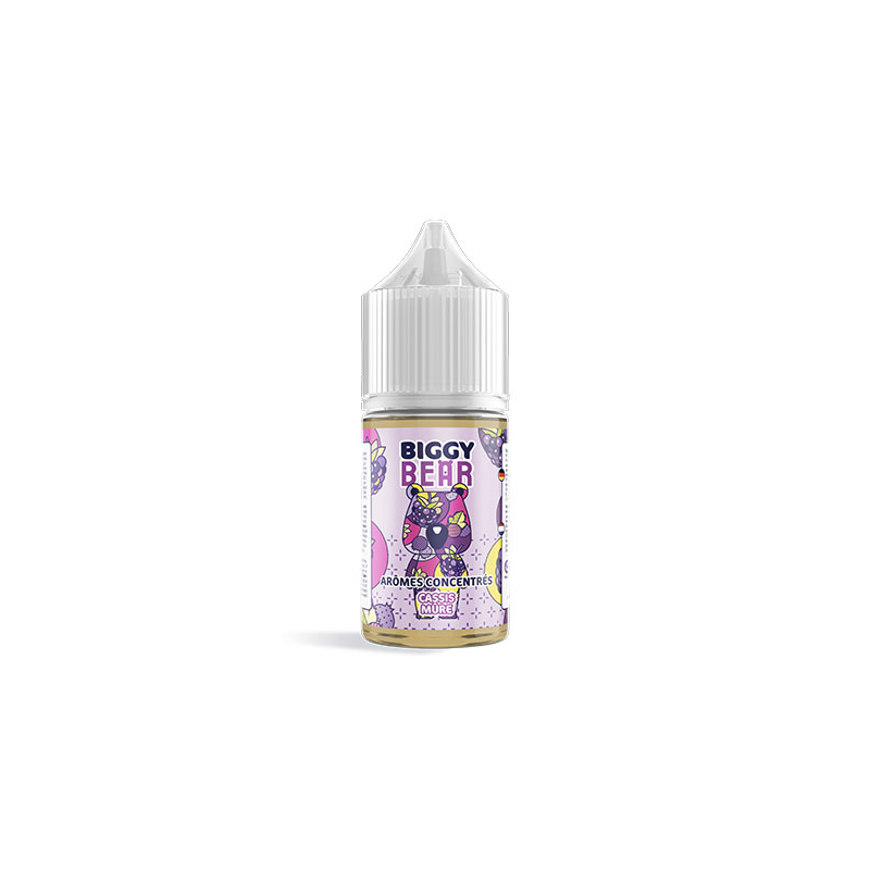 Concentré Cassis Mûre 30ml - Biggy Bear (5 pièces) Concentré Cassis Mûre 30ml - Biggy Bear (5 pièces)