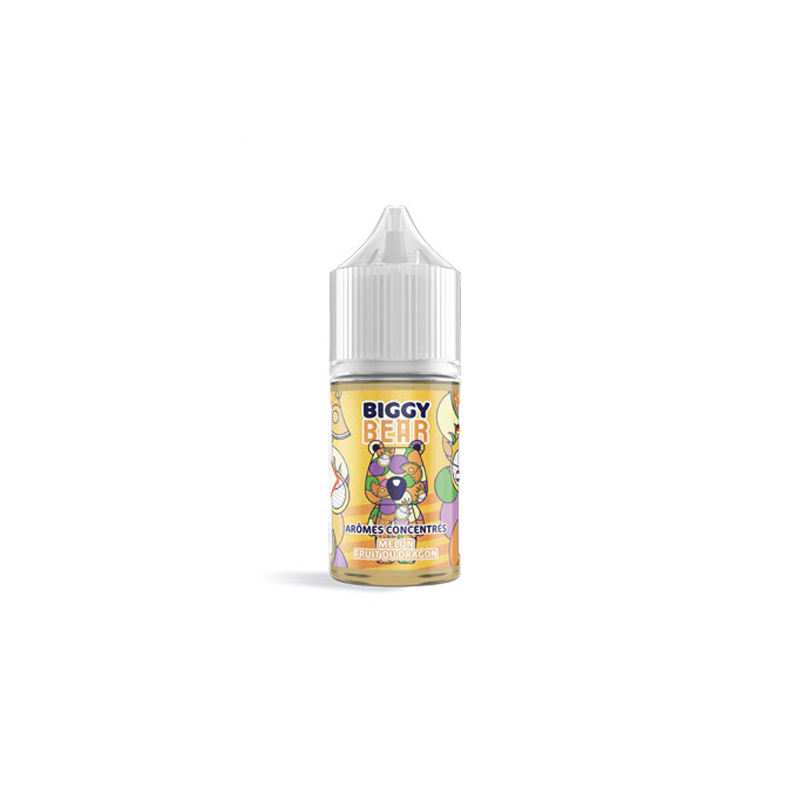 Concentré Melon Fruit du Dragon 30ml - Biggy Bear (5 pièces) Concentré Melon Fruit du Dragon 30ml - Biggy Bear (5 pièces)