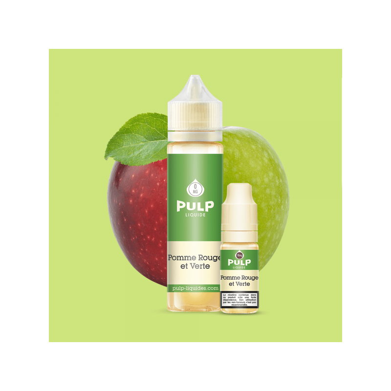 Pack Pomme Rouge et Verte 60ml - Pulp